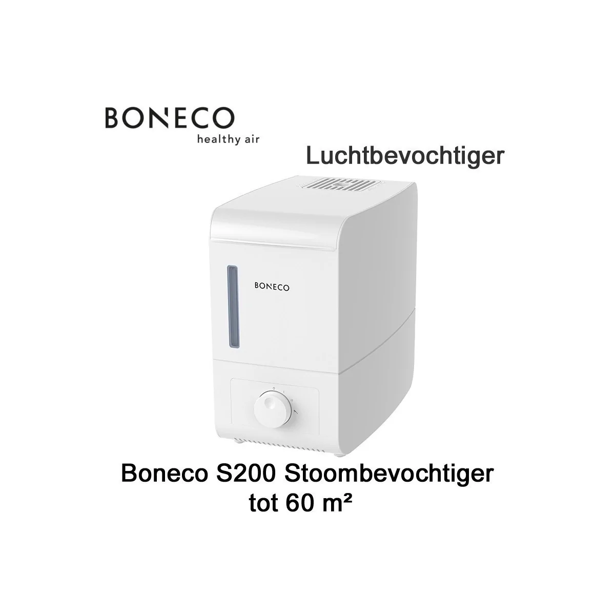 Boneco S200 stoomluchtbevochtiger tot 60 m² | Luchtontvochtigeronline