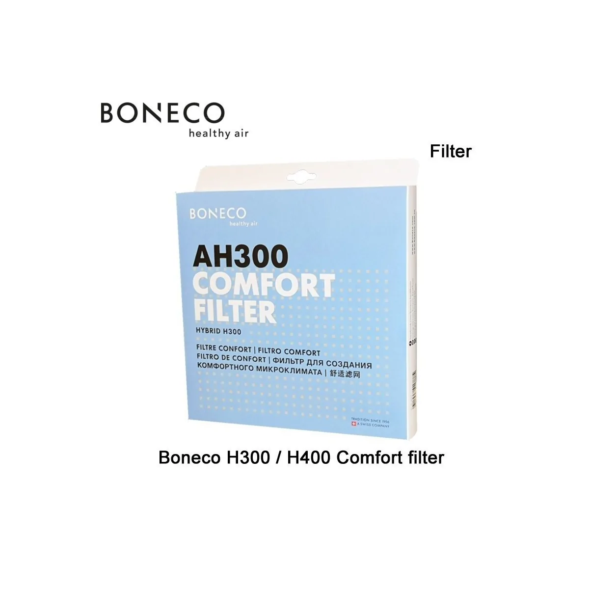 Boneco AH300 filter voor H300 / H400 luchtreinigers | Luchtontvochtigeronline