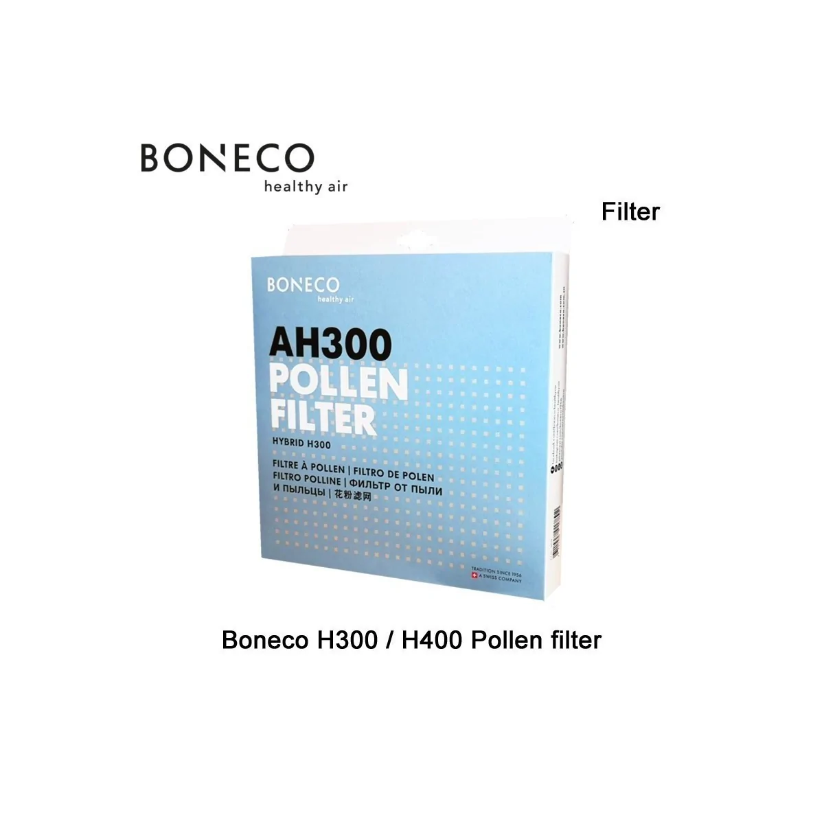Boneco AH300 pollen filter voor H300 / H400 luchtreinigers