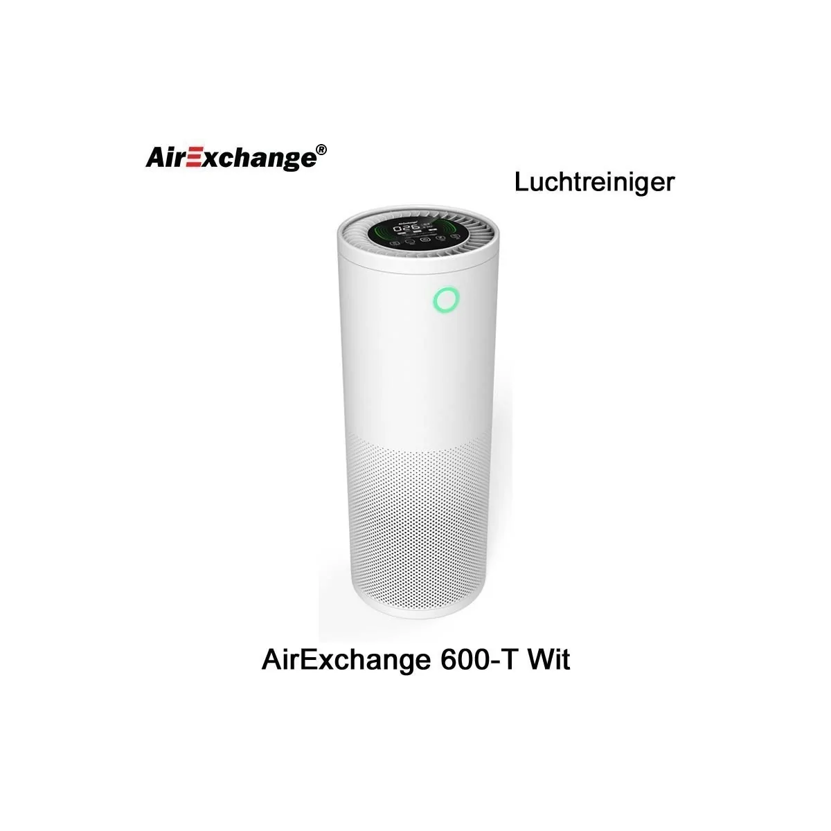 AirExchange 600-T Wit Luchtreiniger | Luchtontvochtigeronline