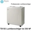 Thyzo TB150 grote capaciteit luchtbevochtiger | Luchtontvochtigeronline