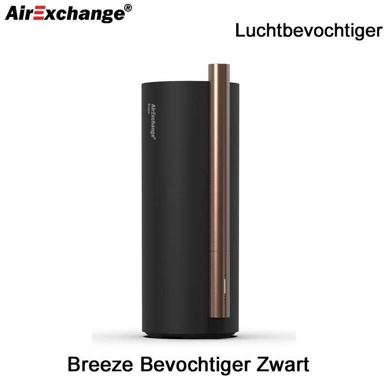 AirExchange Breeze Luchtbevochtiger Zwart AirExchange Breeze Luchtbevochtiger Zwart