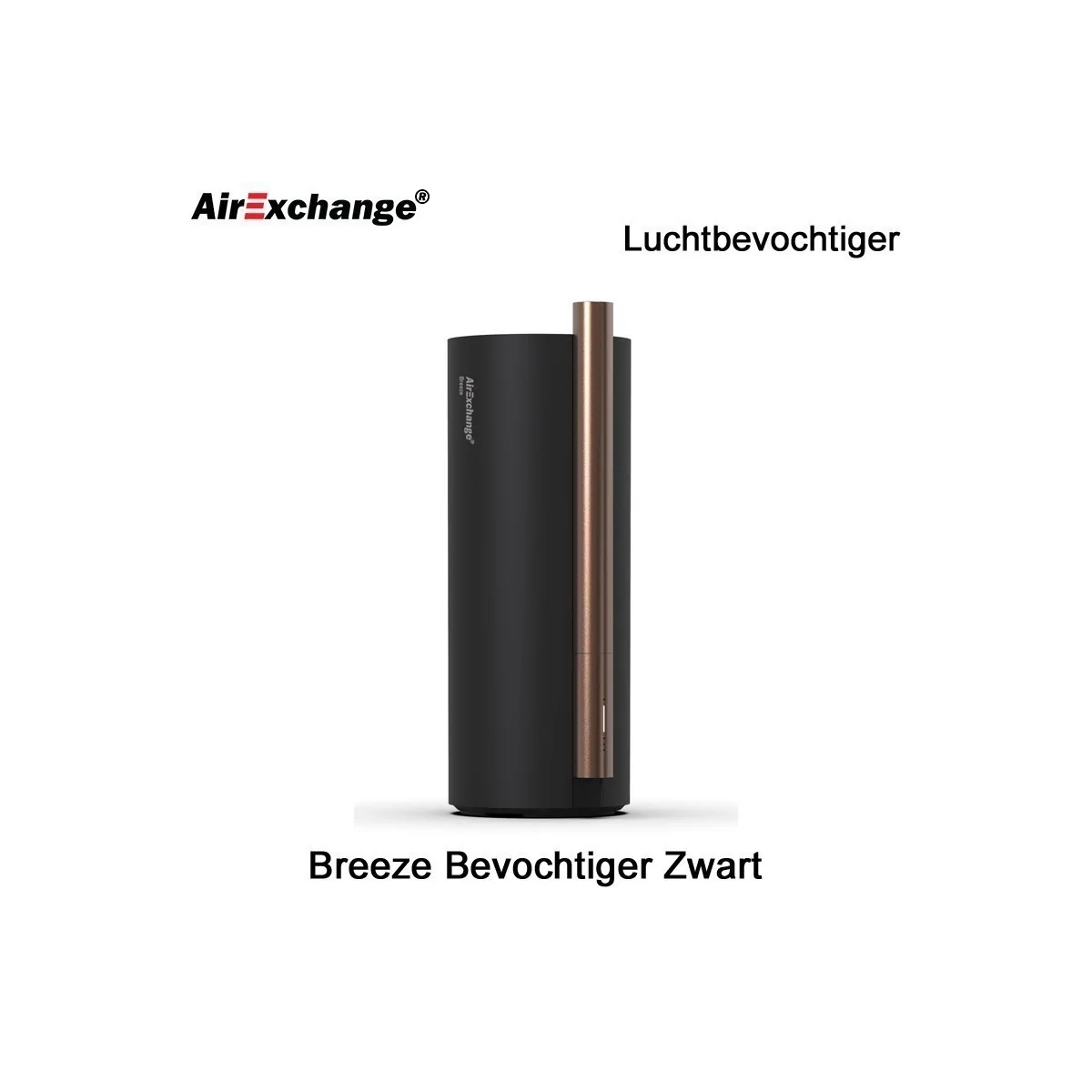 AirExchange Breeze Luchtbevochtiger Zwart | Luchtontvochtigeronline