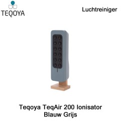 Teqoya TeqAir 200 Ionisator Blauw Grijs|Luchtontvochtigeronline