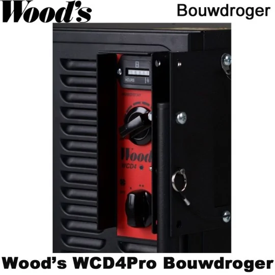 Woods WCD4 Pro bouwdroger | Luchtontvochtigeronline