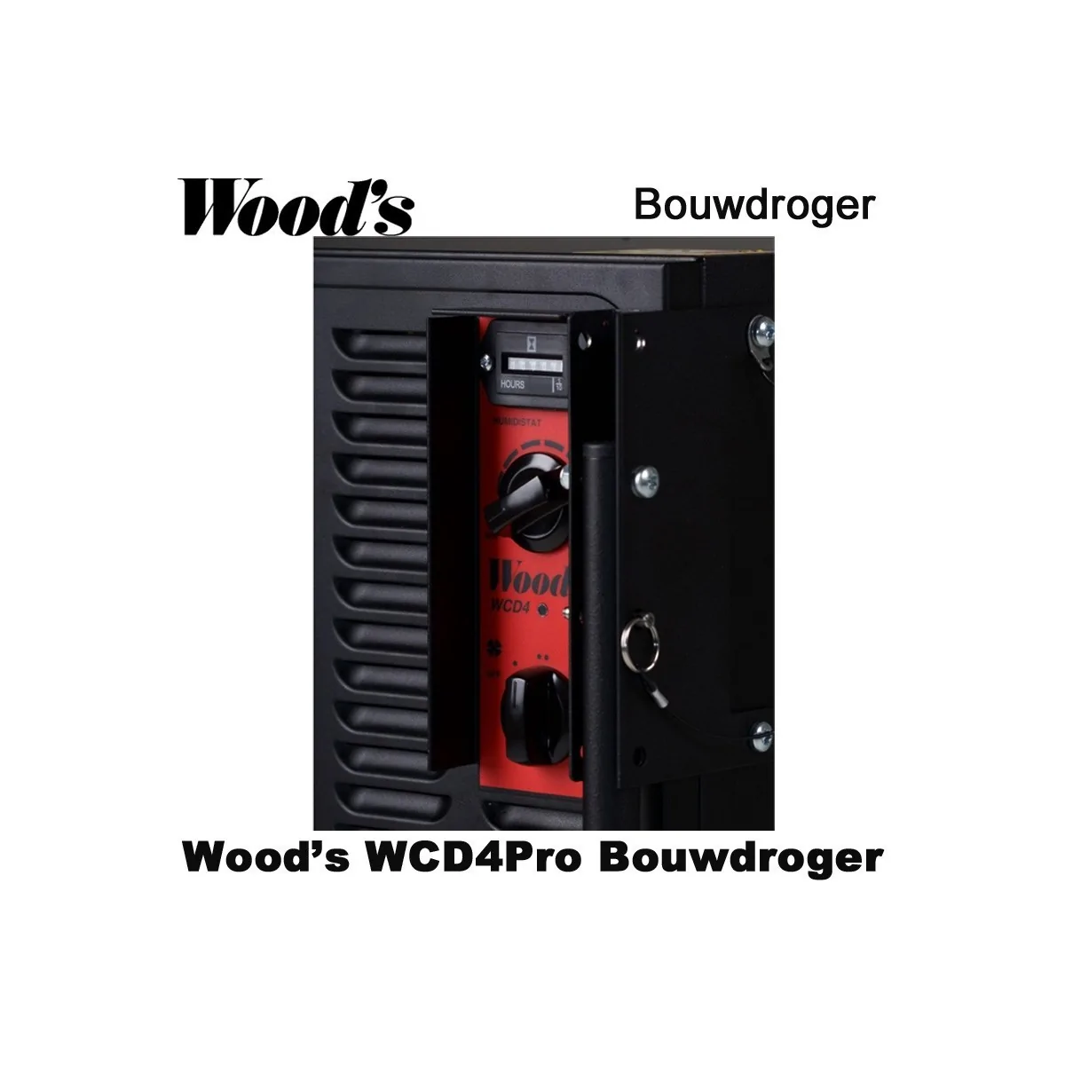 Woods WCD4 Pro bouwdroger | Luchtontvochtigeronline