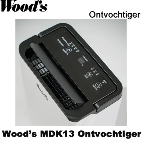 Woods MDK13 portable luchtontvochtiger | Luchtontvochtigeronline