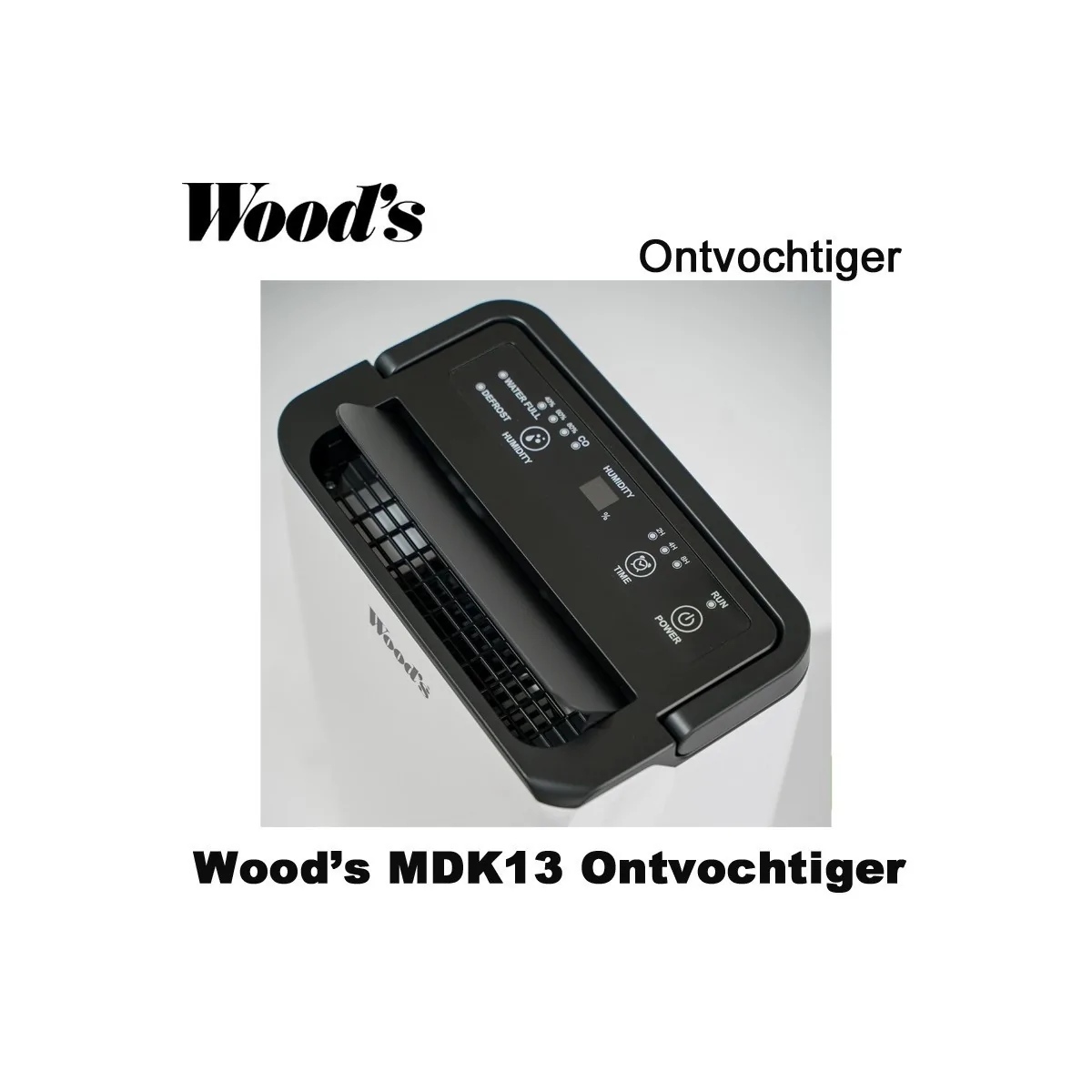Woods MDK13 portable luchtontvochtiger | Luchtontvochtigeronline