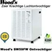 Woods SW59FW zeer krachtige luchtontvochtiger, tot 250 m² | Luchtontvochtigeronline