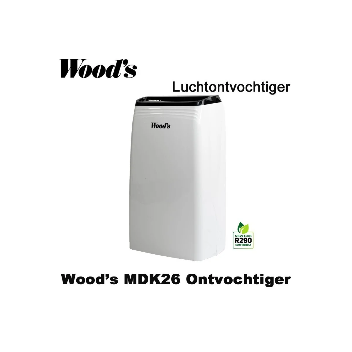Woods MDK26 Luchtontvochtiger | Luchtontvochtigeronline
