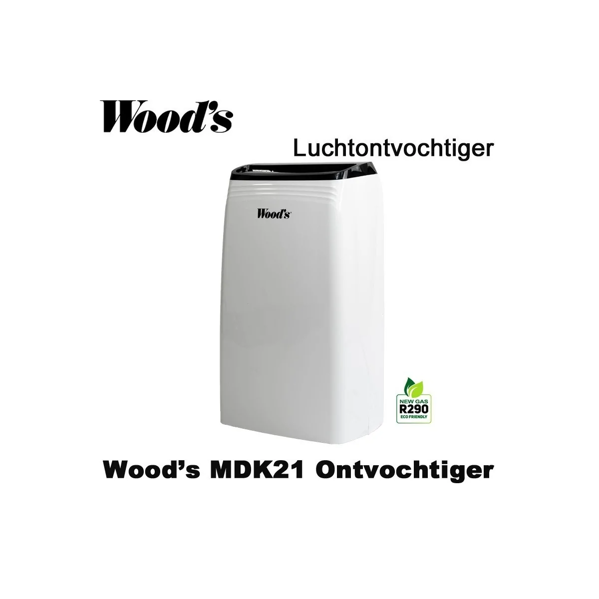 Woods MDK21 Luchtontvochtiger | Luchtontvochtigeronline