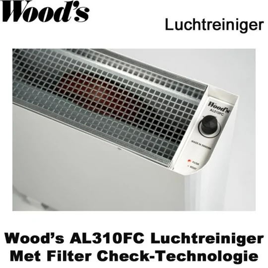 Woods AL310FC krachtige luchtreiniger tot 60m² | Luchtontvochtigeronline