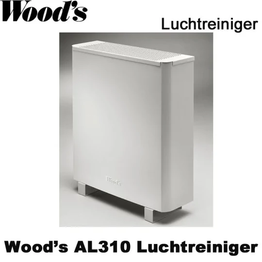 Woods AL310 krachtige luchtreiniger tot 60m² | Luchtontvochtigeronline