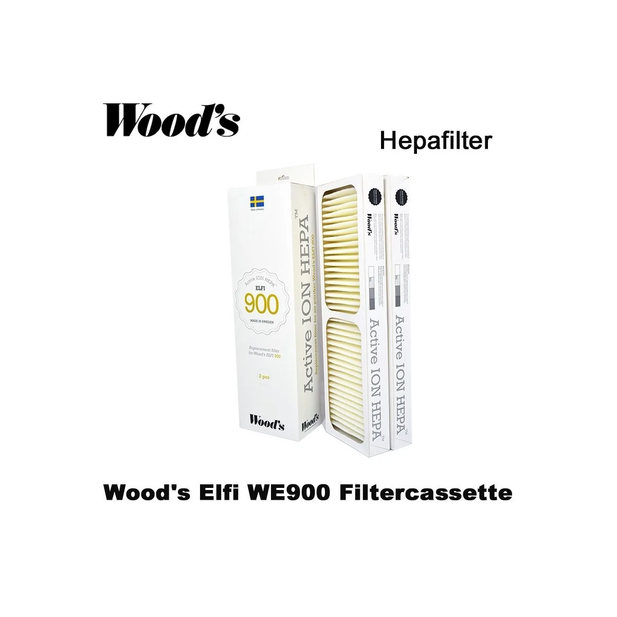 Woods Elfi WE900 filtercassette | Luchtontvochtigeronline