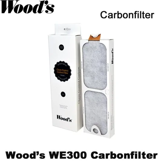 Woods Carbonfilter voor WE 300/310 en AL310 luchtreinigers Carbongranulaat 600 gr | Luchtontvochtigeronline