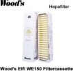 Woods Elfi WE150 en WE155 filtercassette | Luchtontvochtigeronline