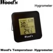 Woods temperatuur en hygrometer | Luchtontvochtigeronline