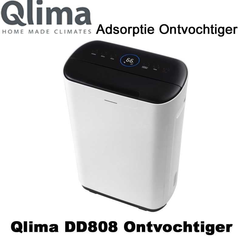 Qlima DD808 Adsorptie ontvochtiger tot 30 m² Qlima DD808 Adsorptie ontvochtiger tot 30 m²