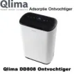 Qlima DD808 Adsorptie ontvochtiger tot 30 m² | Luchtontvochtigeronline