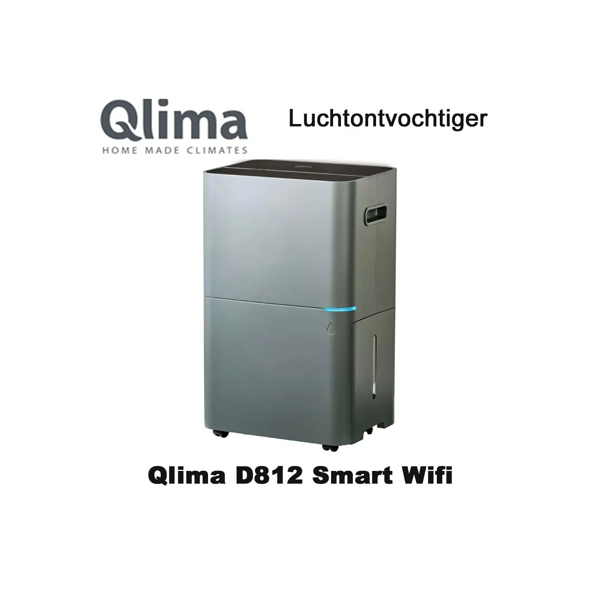 Qlima D812 luchtontvochtiger tot 30 m² | Luchtontvochtigeronline