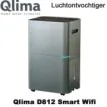 Qlima D812 luchtontvochtiger tot 30 m² | Luchtontvochtigeronline