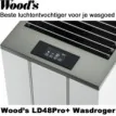 Woods LD48Pro+ Wasdroger & Luchtontvochtiger tot 195 m² | Luchtontvochtigeronline