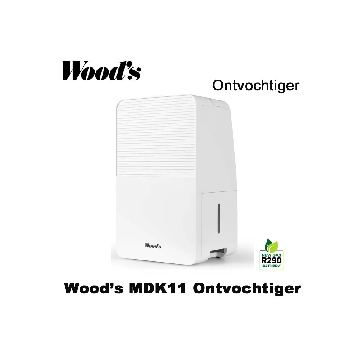 Woods MDK11 portable luchtontvochtiger | Luchtontvochtigeronline