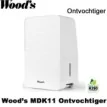 Woods MDK11 portable luchtontvochtiger | Luchtontvochtigeronline