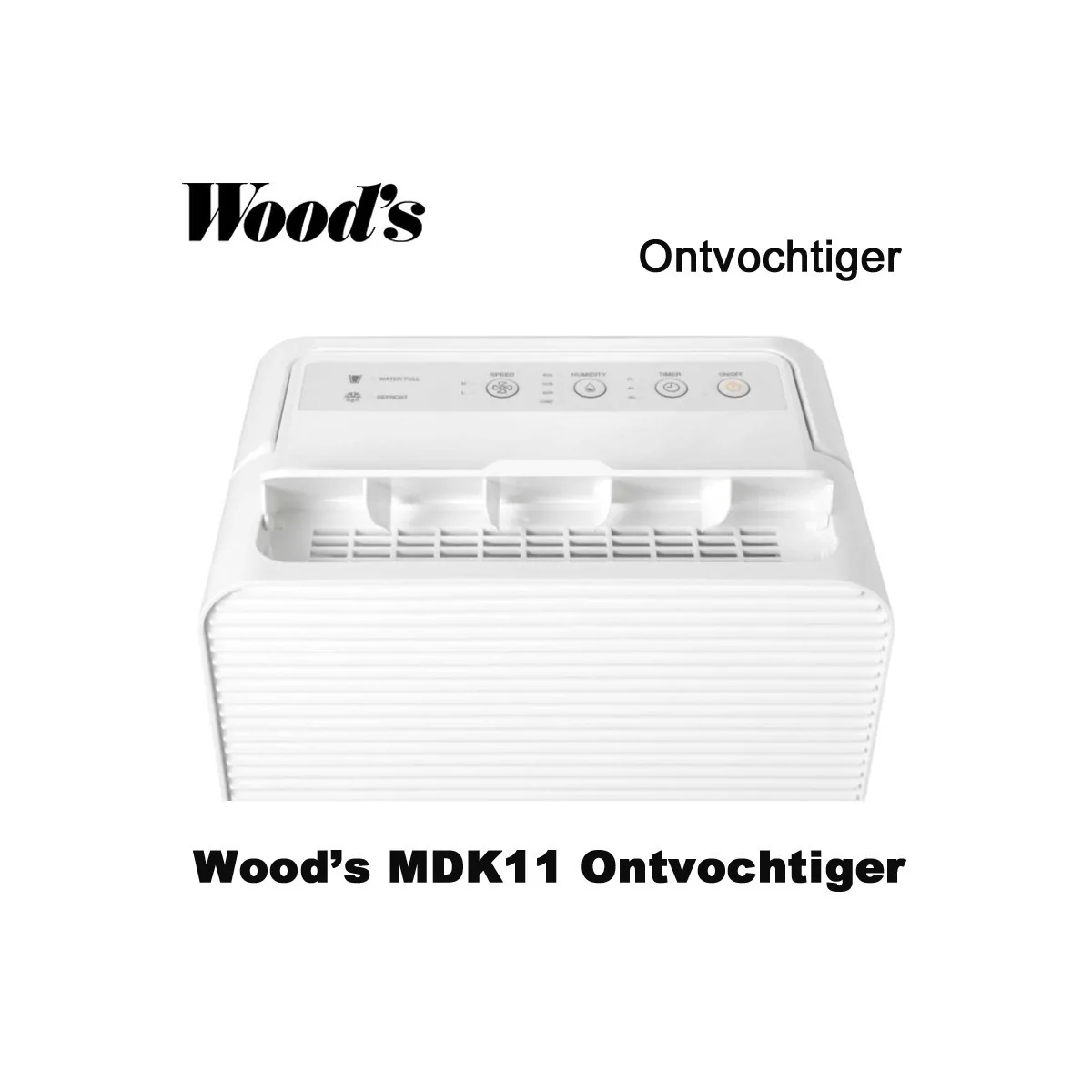 Woods MDK11 portable luchtontvochtiger | Luchtontvochtigeronline