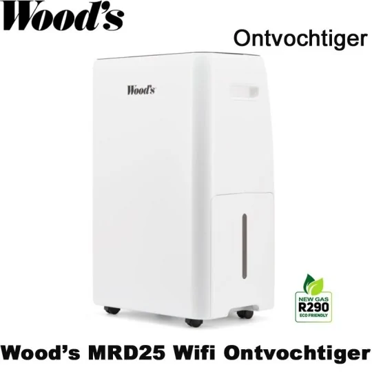 Woods MRD25 Wifi Luchtontvochtiger | Luchtontvochtigeronline