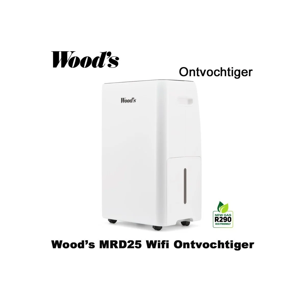 Woods MRD25 Wifi Luchtontvochtiger | Luchtontvochtigeronline