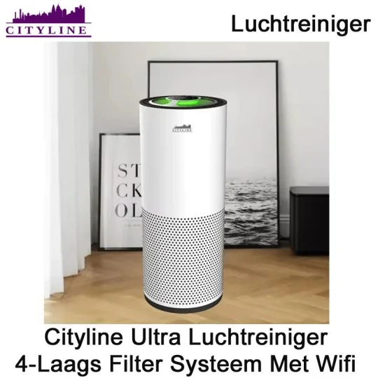 Cityline Ultra luchtreiniger met wifi | Luchtontvochtigeronline