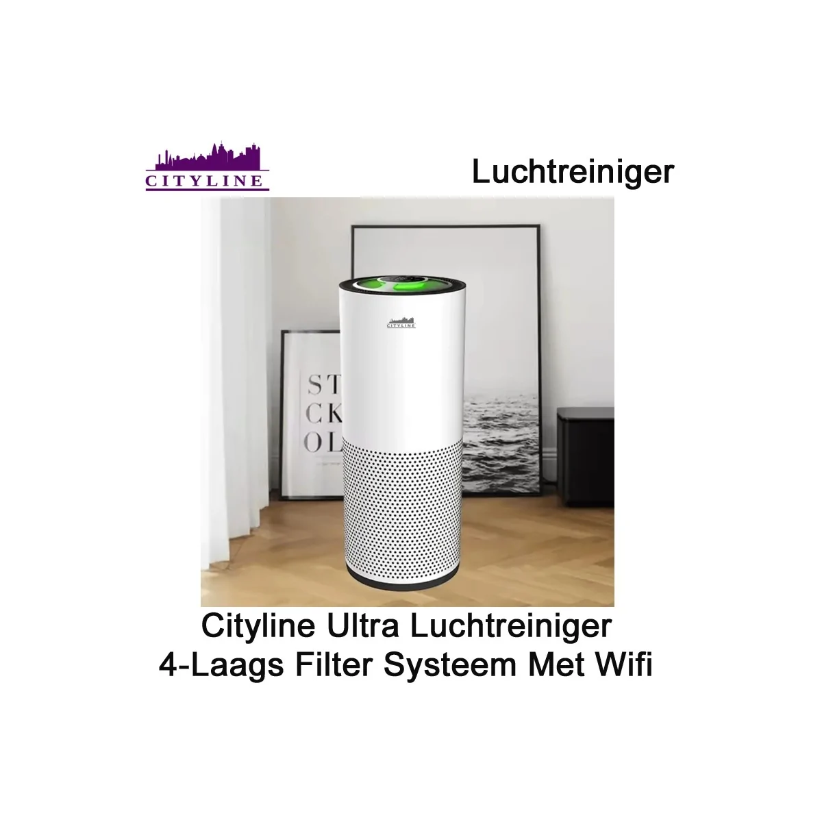 Cityline Ultra luchtreiniger met wifi | Luchtontvochtigeronline