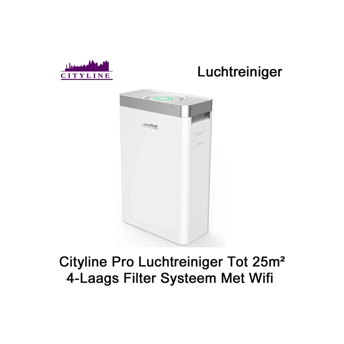 Cityline Pro luchtreiniger met wifi | Luchtontvochtigeronline